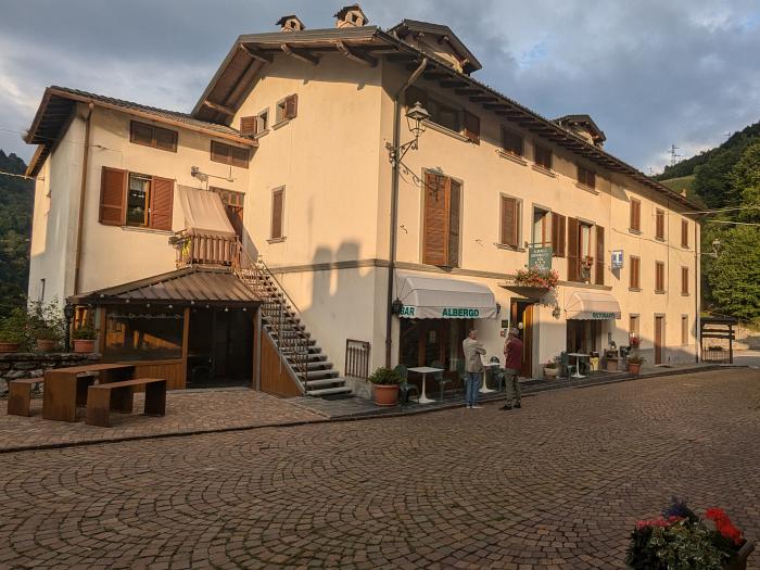 MTB 7-Seen-Cross / Transalp vom Unterallgäu zum Lago Maggiore und zum Gardasee, Albergo Pizzo Tre Signori in Valtorta