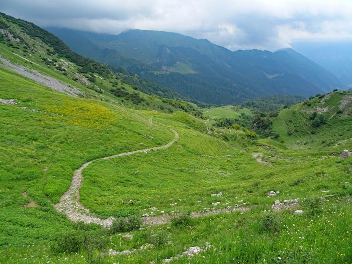 MTB 7-Seen-Cross / Transalp vom Unterallgäu zum Lago Maggiore und zum Gardasee, Der Trail