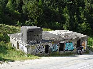 MTB Westalpencross 2018, Bunker bei Modane